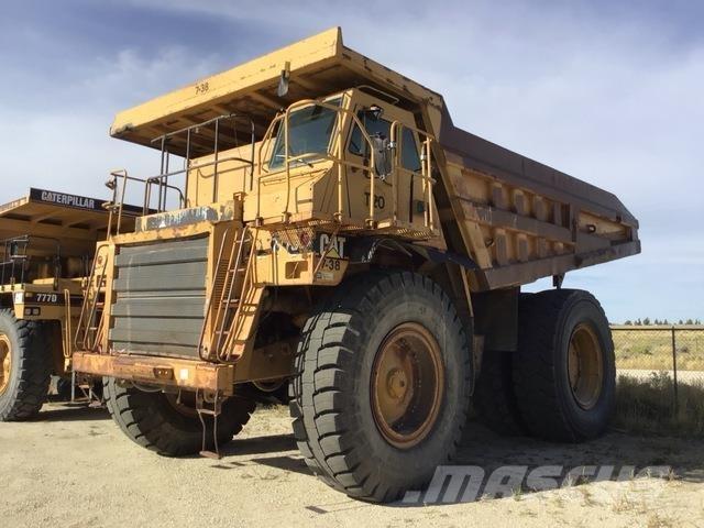 CAT 777C Kĺbové nákladné autá