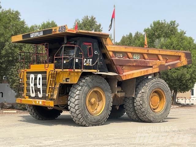 CAT 777D Kĺbové nákladné autá