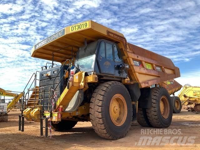 CAT 777G Kĺbové nákladné autá