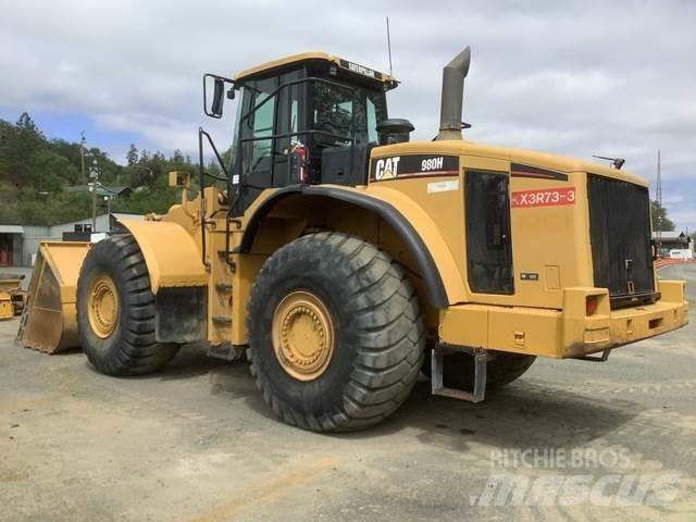 CAT 980H Kolesové nakladače
