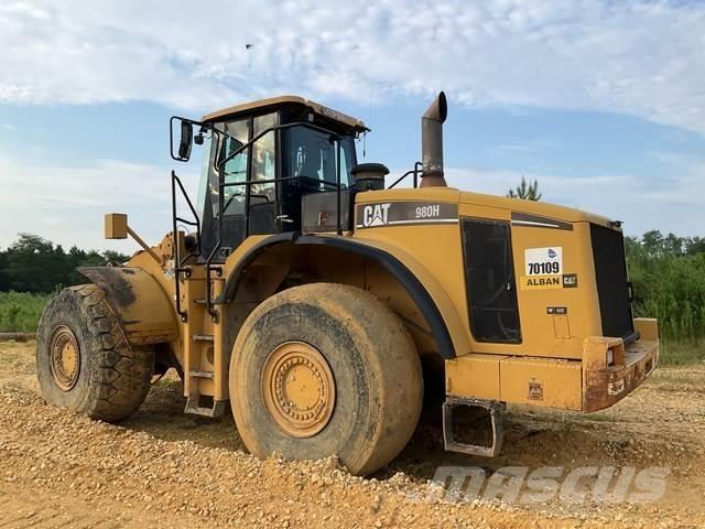 CAT 980H Kolesové nakladače