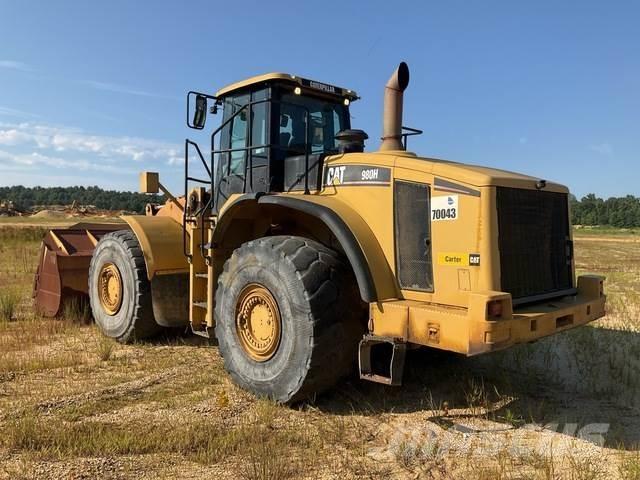 CAT 980H Kolesové nakladače