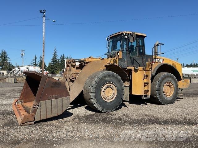 CAT 980H Kolesové nakladače