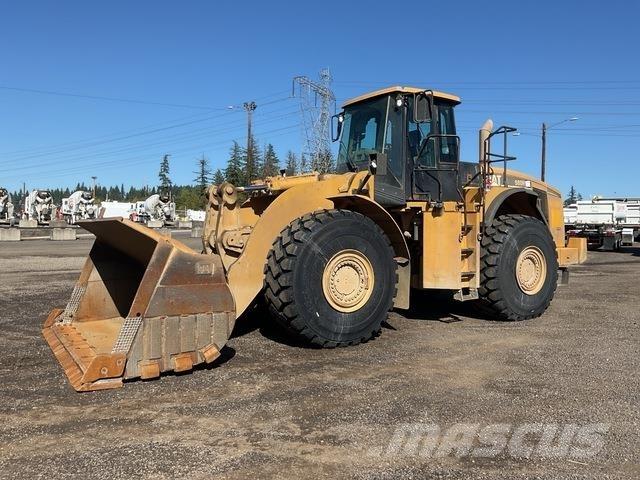 CAT 980H Kolesové nakladače