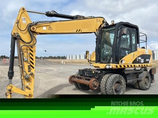 CAT M316D Kolesové rýpadlá