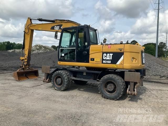 CAT M316D Kolesové rýpadlá