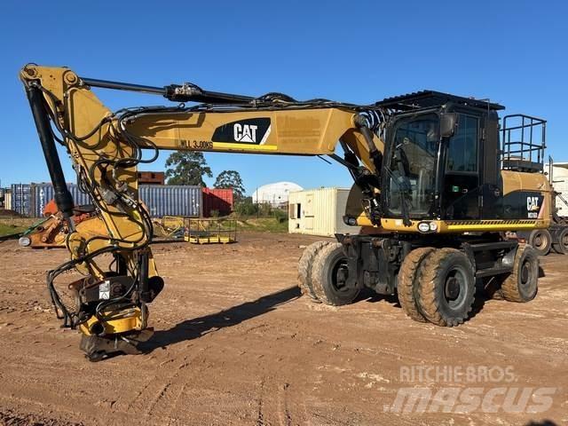 CAT M316D Kolesové rýpadlá