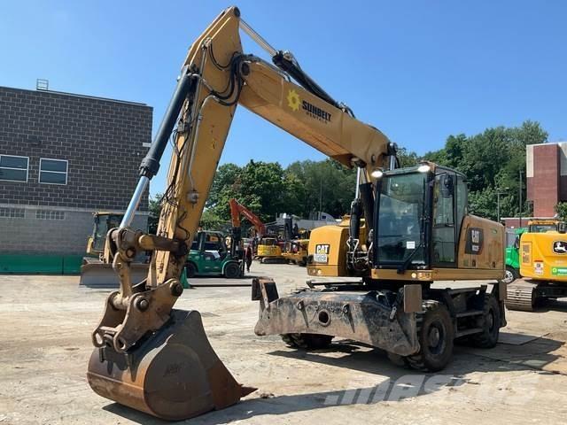 CAT M322F Kolesové rýpadlá