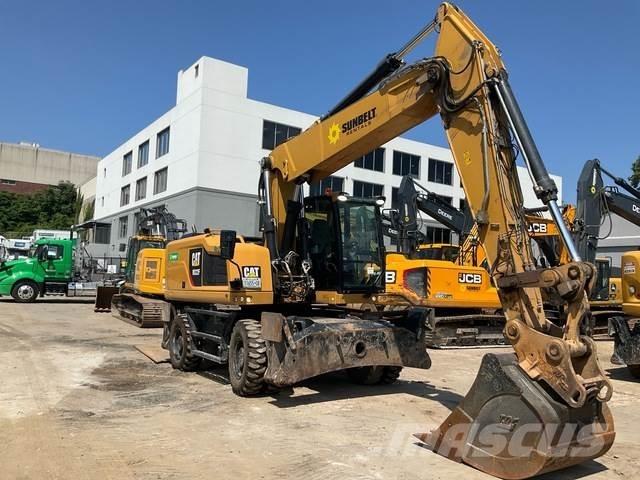 CAT M322F Kolesové rýpadlá