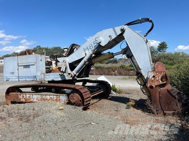 Demag H85 Bagre s prednou lopatou