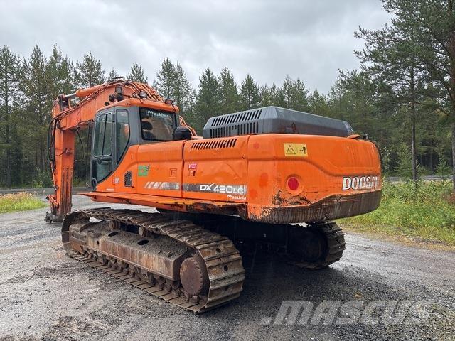 Doosan DX420LC Pásové rýpadlá