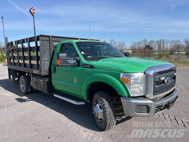 Ford F-350 Plošinové nákladné automobily/nákladné automobily so sklápacími bočnicami