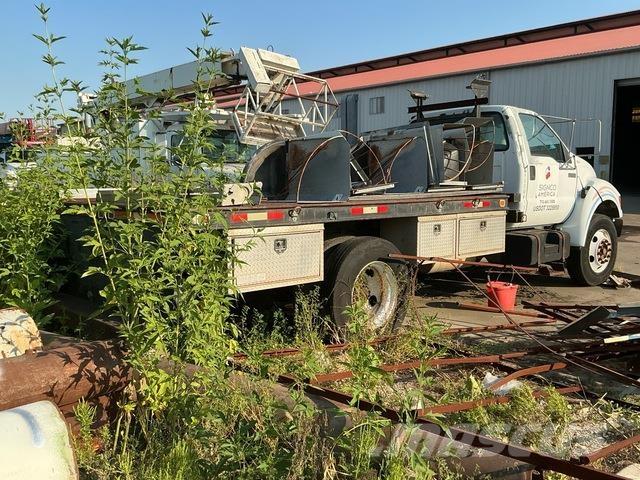 Ford F-650 Plošinové nákladné automobily/nákladné automobily so sklápacími bočnicami