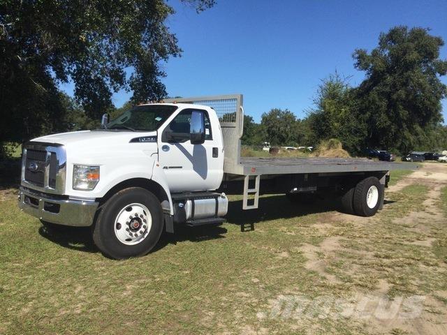 Ford F-750 Plošinové nákladné automobily/nákladné automobily so sklápacími bočnicami