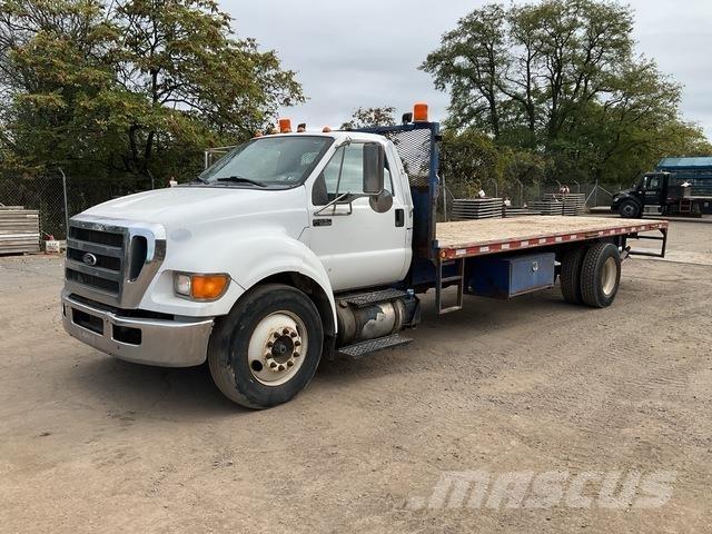 Ford F650 Plošinové nákladné automobily/nákladné automobily so sklápacími bočnicami