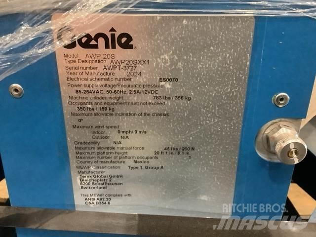Genie AWP-20S Vertikálne stĺpové výťahy