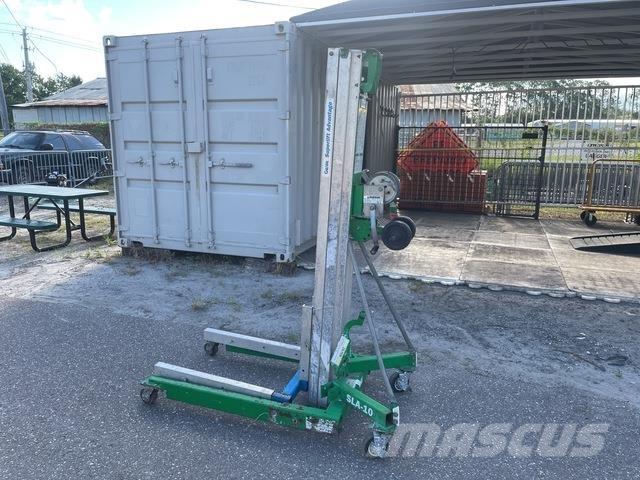 Genie SLA-10 Navijaky, kladkostroje a stavebné výťahy