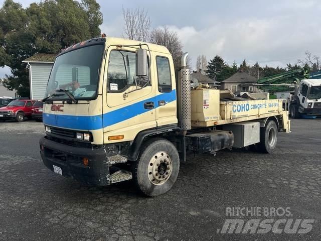 GMC T7500 Nákladné autá s čerpadlami betónu