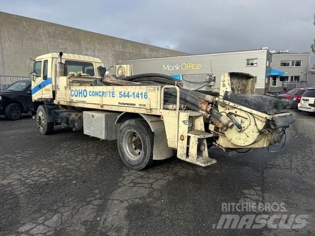 GMC T7500 Nákladné autá s čerpadlami betónu