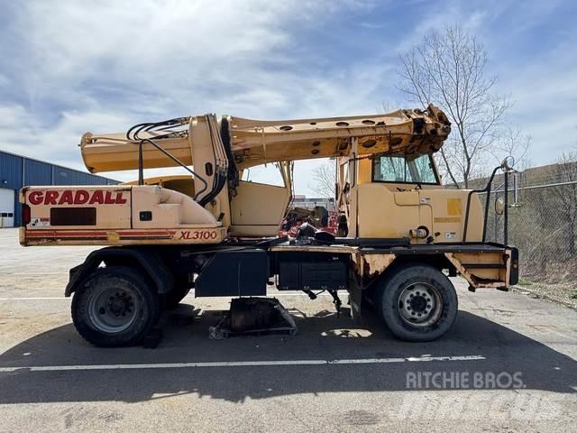 Gradall XL3100 Kolesové rýpadlá