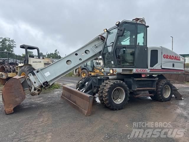 Gradall XL4300 Kolesové rýpadlá