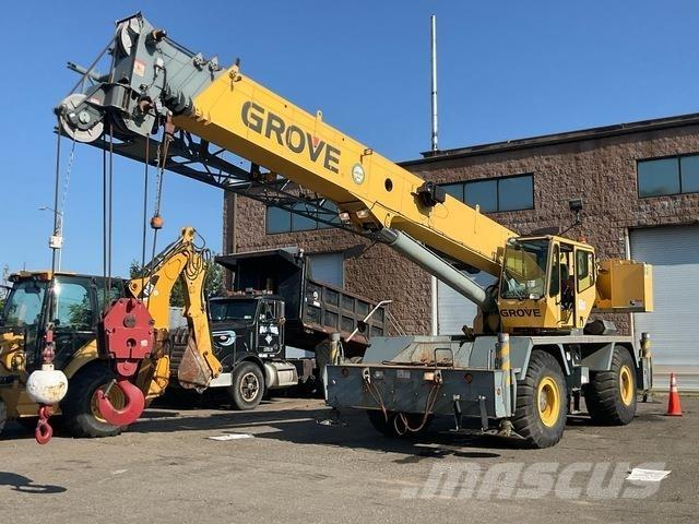 Grove RT600E Žeriavy pre ťažký terén