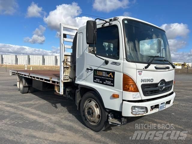 Hino 6D1J Plošinové nákladné automobily/nákladné automobily so sklápacími bočnicami