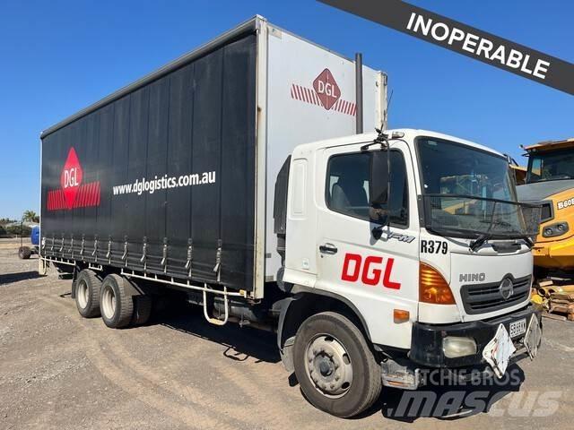 Hino FM1J Nákladné vozidlá s bočnou zhrnovacou plachtou