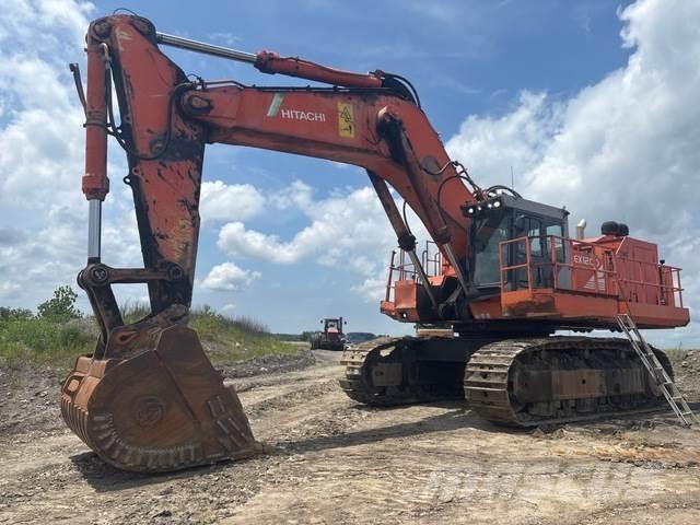 Hitachi EX1200 Pásové rýpadlá