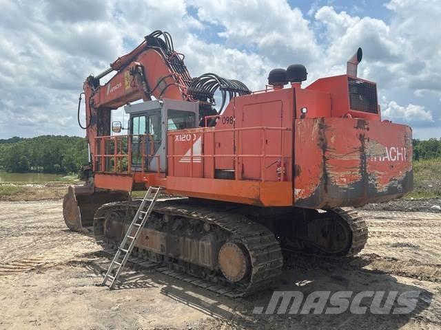Hitachi EX1200 Pásové rýpadlá