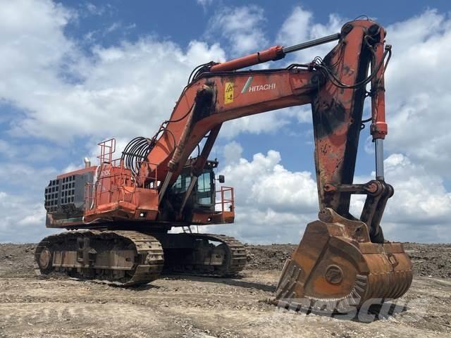 Hitachi EX1200 Pásové rýpadlá