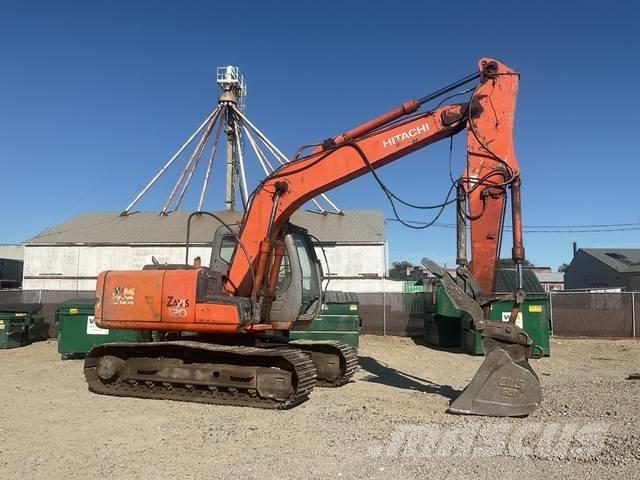 Hitachi ZX120 Pásové rýpadlá