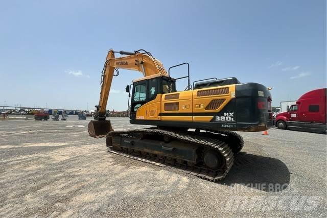 Hyundai HX380L Pásové rýpadlá