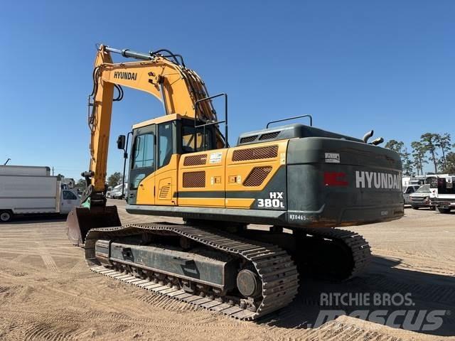 Hyundai HX380L Pásové rýpadlá