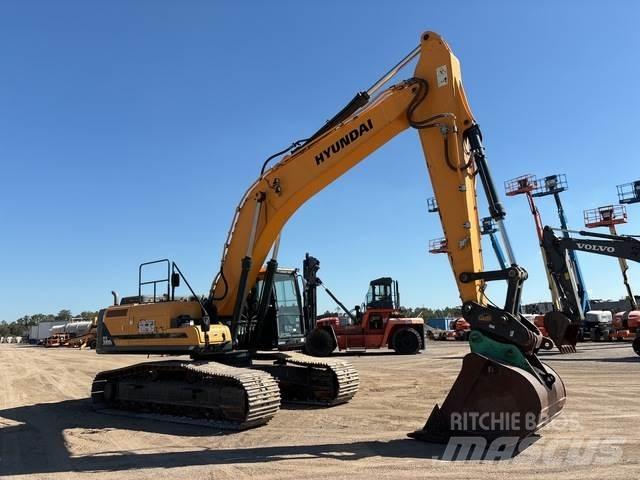 Hyundai HX380L Pásové rýpadlá