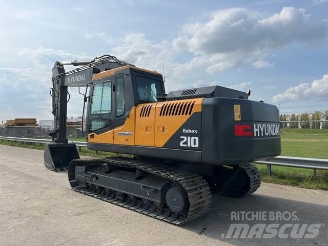 Hyundai R210 Pásové rýpadlá