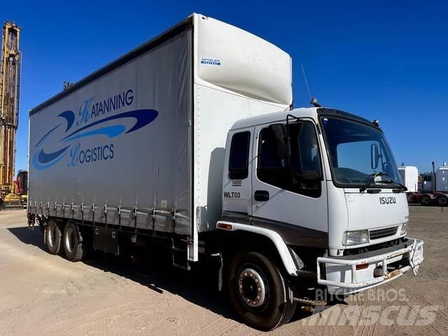 Isuzu FVM 1400 Nákladné vozidlá s bočnou zhrnovacou plachtou