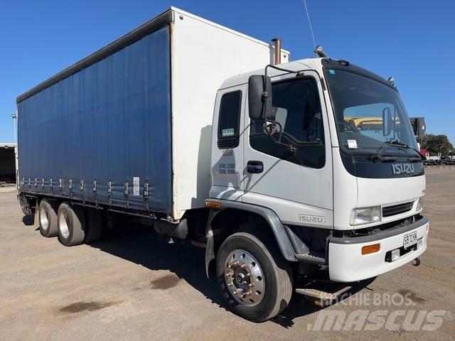 Isuzu FVR 950 Nákladné vozidlá s bočnou zhrnovacou plachtou