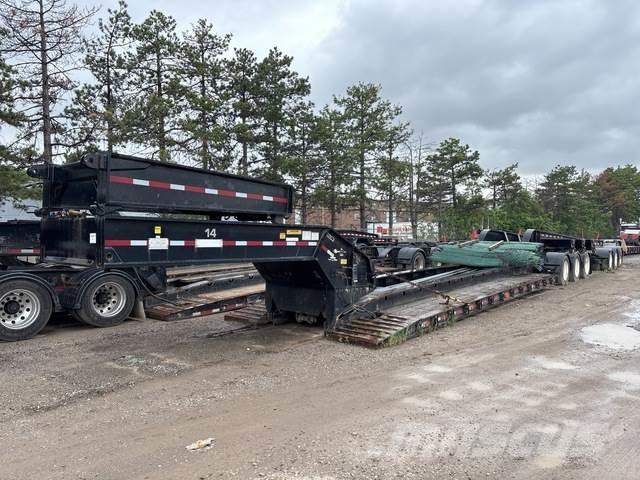  J C Trailers Nízko rámové nákladné automobily