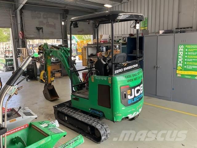 JCB 19C-1E Pásové rýpadlá