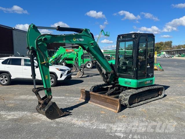 JCB 55Z-1 Pásové rýpadlá