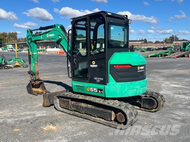 JCB 55Z-1 Pásové rýpadlá