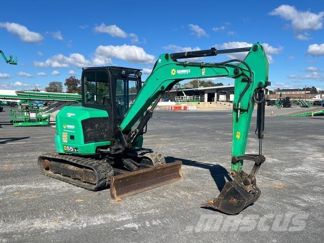 JCB 55Z-1 Pásové rýpadlá