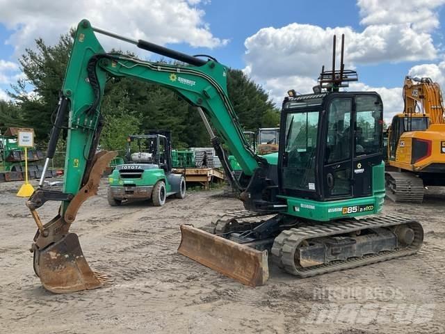 JCB 85Z-1 Pásové rýpadlá