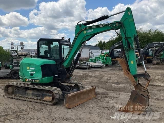 JCB 85Z-1 Pásové rýpadlá