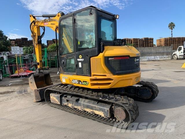 JCB 85Z-1 Pásové rýpadlá