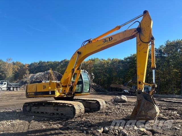 JCB JS200L Pásové rýpadlá