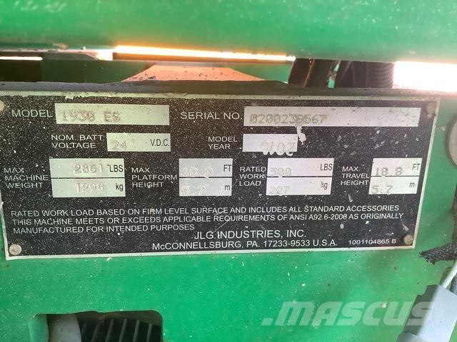 JLG 1930 ES Nožnicové zdvíhacie plošiny