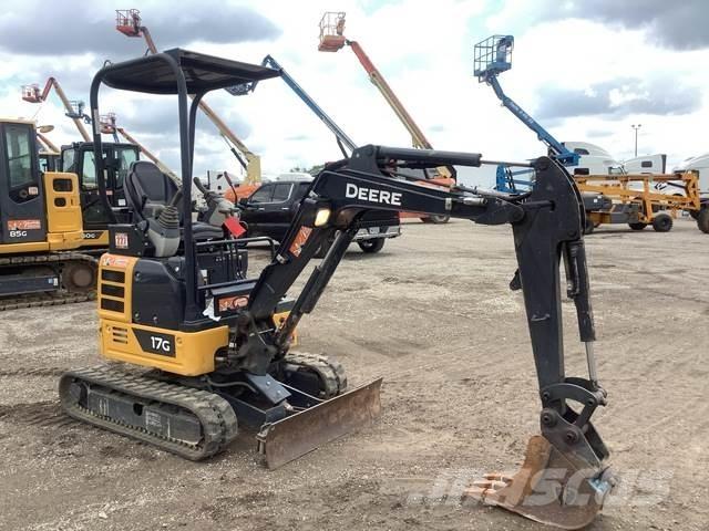 John Deere 17G Pásové rýpadlá