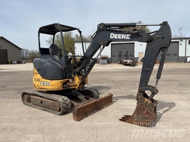 John Deere 27D Pásové rýpadlá